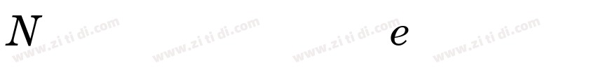 NewCenturySchlbkExt 字体转换
